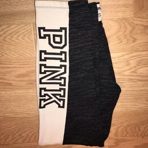 Victoria Secret PINK Black and White Sweats!